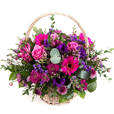Florists Choice Basket Arrangement
