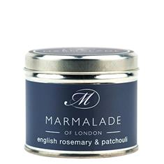 English Rosemary and Patchouli Candle Tin