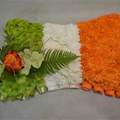 Flag of Ireland Flower Tribute