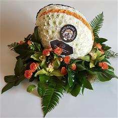 Castleford Tigers Rugby Ball Flower Tribute