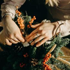 York Pavilion Wreath Class 30th Nov &amp; 7th Dec