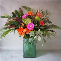 Tropical Sunset Vase