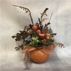 Spooktacular Pumpkin Arrangement