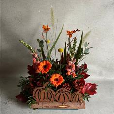 Rustic Pumpkin Arrangement