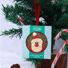 Christmas Santa Milk Chocolate Tree Hanger