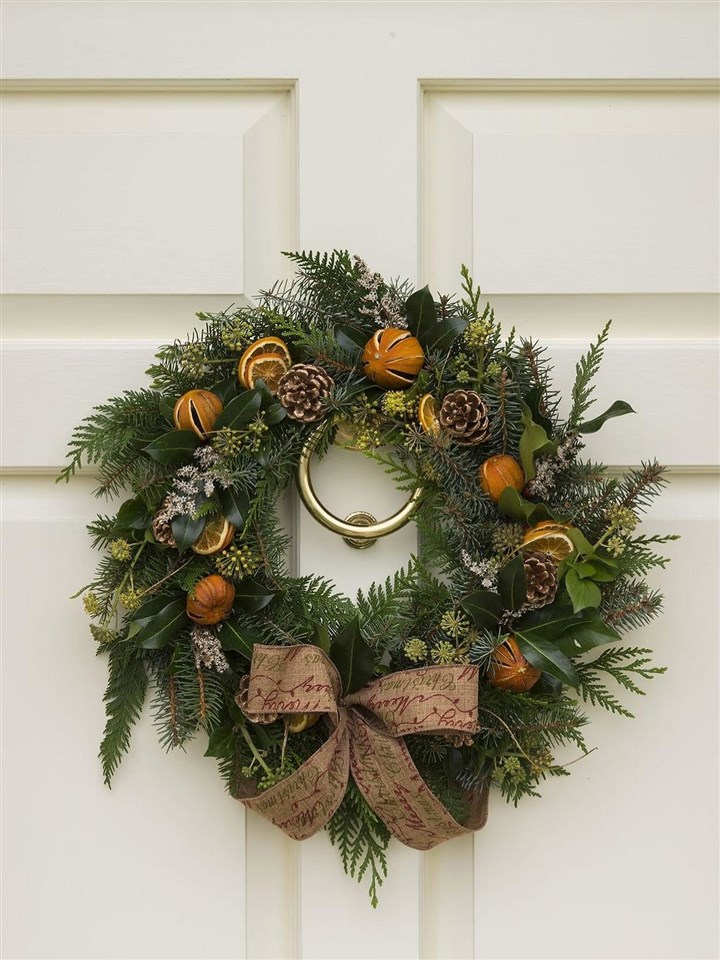Christmas wreath making workshop